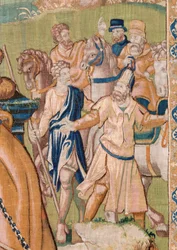 Alexander wird eine Krone angeboten