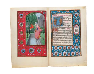 Folios aus dem Rothschild-Stundenbuch, Gent oder Brügge, um 1505