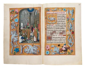 Folios aus dem Rothschild-Stundenbuch, Gent oder Brügge, ca. 1505
