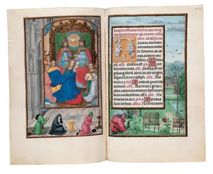 Folios aus dem Rothschild-Stundenbuch, Gent oder Brügge, ca. 1505
