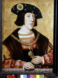 Porträt von Karl V. (1500 - 1558), Kaiser von Deutschland. Flämische Schule des 16. Jahrhunderts