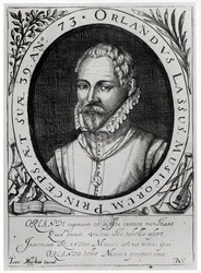 Porträt von Roland de Lassus (1532-94)