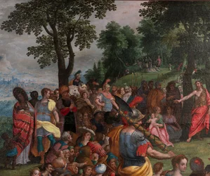 Predigt von Johannes in der Wüste