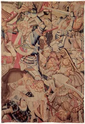 Die Schlacht von Roncevaux, aus der Geschichte von Karl dem Großen