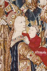 Der Trojanische Krieg: Achills Zelt. ca. 1470