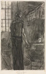 Der Gehängte in der Schmiede, ca. 1880