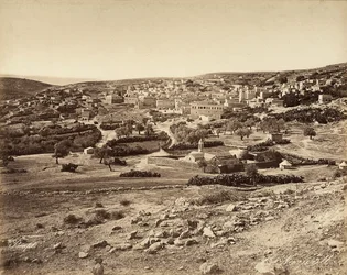Panoramablick auf Nazareth, Israel