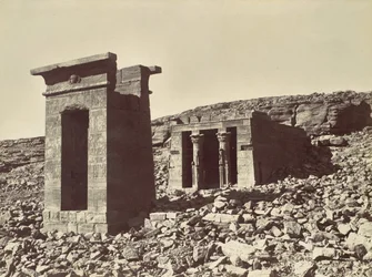 Tempel von Andour, ca. 1870