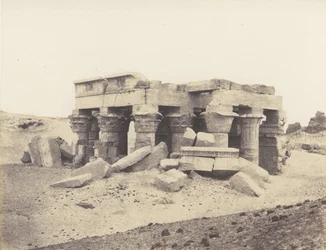 Kôm-Ombou Ombos, Gesamtansicht der Ruinen