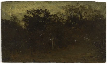 Waldecke, zwischen 1850 und 1860