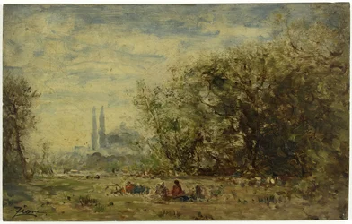 Das frische Wasser Asiens, in der Nähe von Konstantinopel