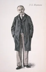 Joris Karl Huysmans (1848-1907) aus 