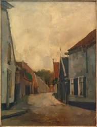 Straße auf Texel