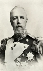 Porträt von Oscar II, König von Schweden und Norwegen
