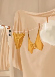 Goldene Sommerwäsche