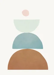 Moderne Pastellbalance