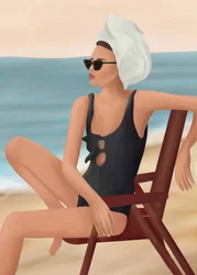 Entspannter Strandstil