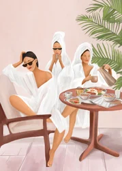 Stilvolles Spa-Brunch