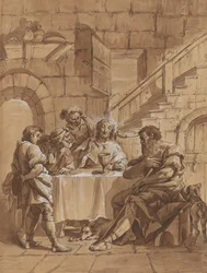 Abendmahl in Emmaus