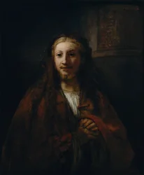 Christus mit einem Stab