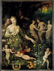 Allegorie, genannt Allegorie des Wassers oder Allegorie der Liebe