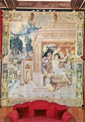 Atalanta und Meleager, aus der Geschichte von Diana