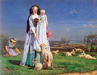 Die hübschen Baa-Lämmer, 1859