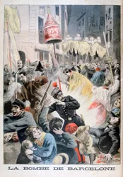 Eine Bombe in Barcelona, 1896