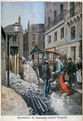 Die Verhaftung von Oberstleutnant Picquart, 1898