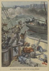 Ein schreckliches Verbrechen an Bord eines schwedischen Bootes