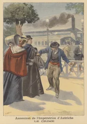 Ermordung von Kaiserin Elisabeth von Österreich