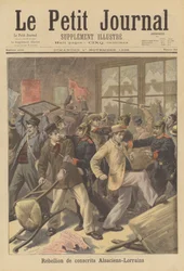 Wehrpflichtige aus Elsass und Lothringen rebellieren gegen ihre Einberufung in die deutsche Armee