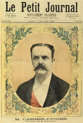 Monsieur Jean Casimir-Perier (1847-1907) aus Le Petit Journal, 9. Juli 1894