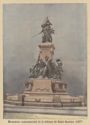 Denkmal zur Erinnerung an die Verteidigung von Saint-Quentin im Jahr 1557