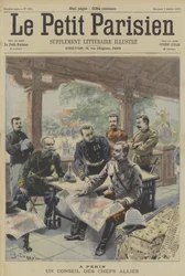 Der Boxeraufstand: Ein Treffen der alliierten Kommandanten in Peking