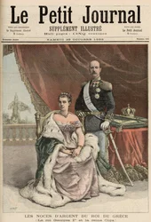 Die Silberhochzeit des Königs von Griechenland, aus 