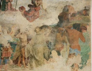 Das Jüngste Gericht, Detail (die Verdammten)