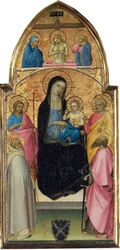 Madonna mit Kind und Heiligen