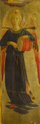 Engelmusiker, Detail aus dem inneren Rahmen, Tabernakel der Leinenweber