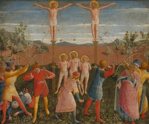 Kreuzigung der Heiligen Kosmas und Damian
