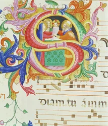 Missale 558 f.73v Initiale 