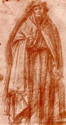 Studie für die Figur eines Apostels, 1913