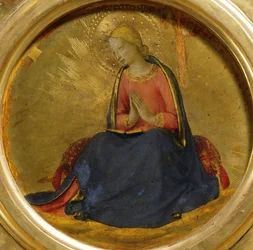 Verkündigung der Jungfrau Maria aus dem Perugia-Altarbild, ca. 1437