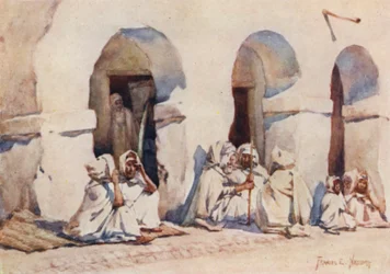 Die Bewachung der Gefangenen