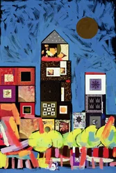 Nachtzeit, Canary Wharf