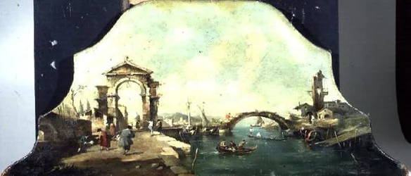 Capriccio Venezianischer Hafenblick