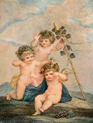 Amoretten, 18. Jahrhundert