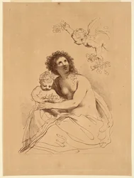 Flora mit Jungen