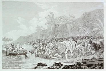 Der Tod von Captain Cook, ca. 1783
