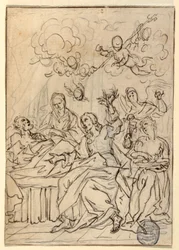 Tod des Heiligen Joseph, 1880
